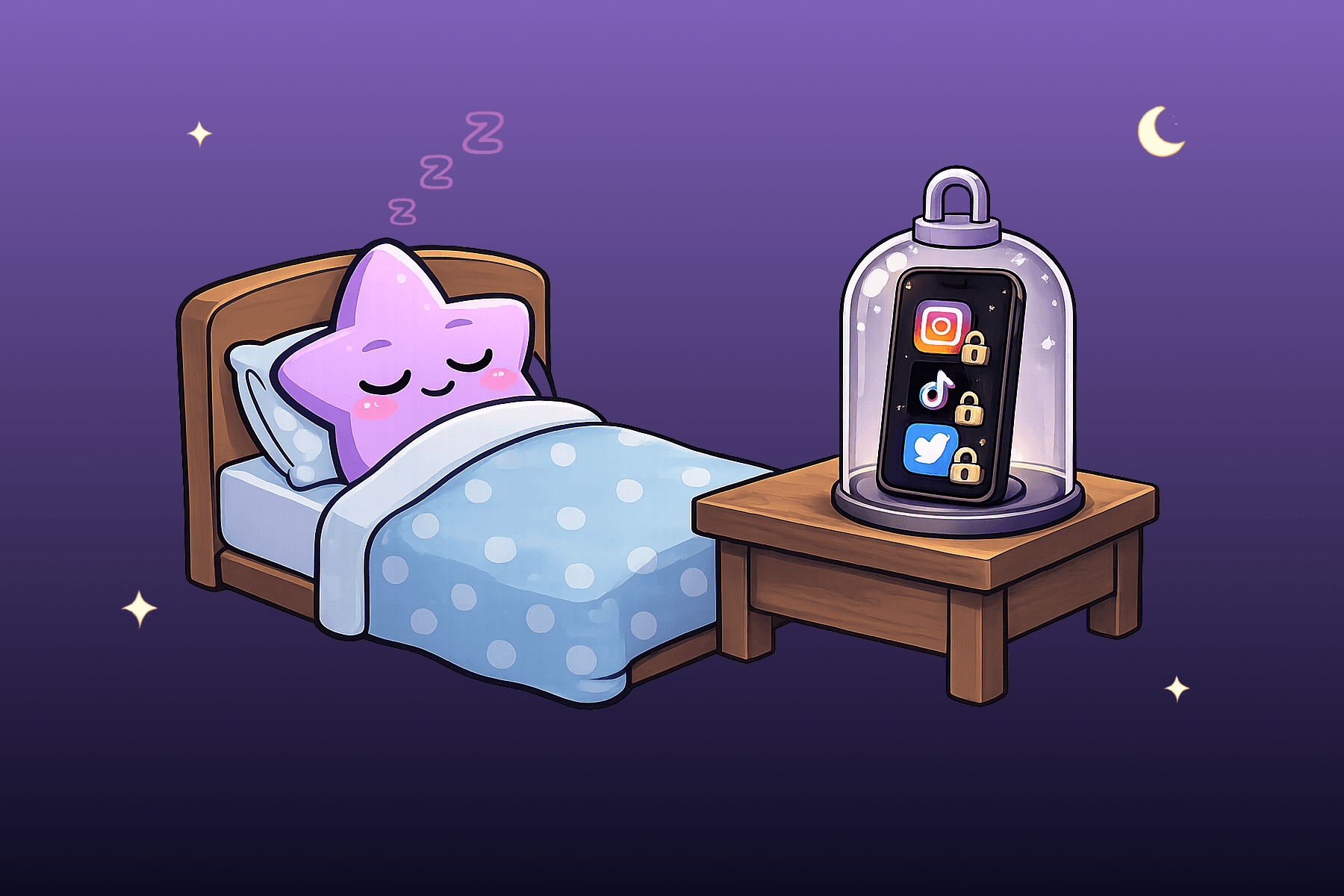 the app that locks tiktok at bedtime (and makes you do squats to wake up)
