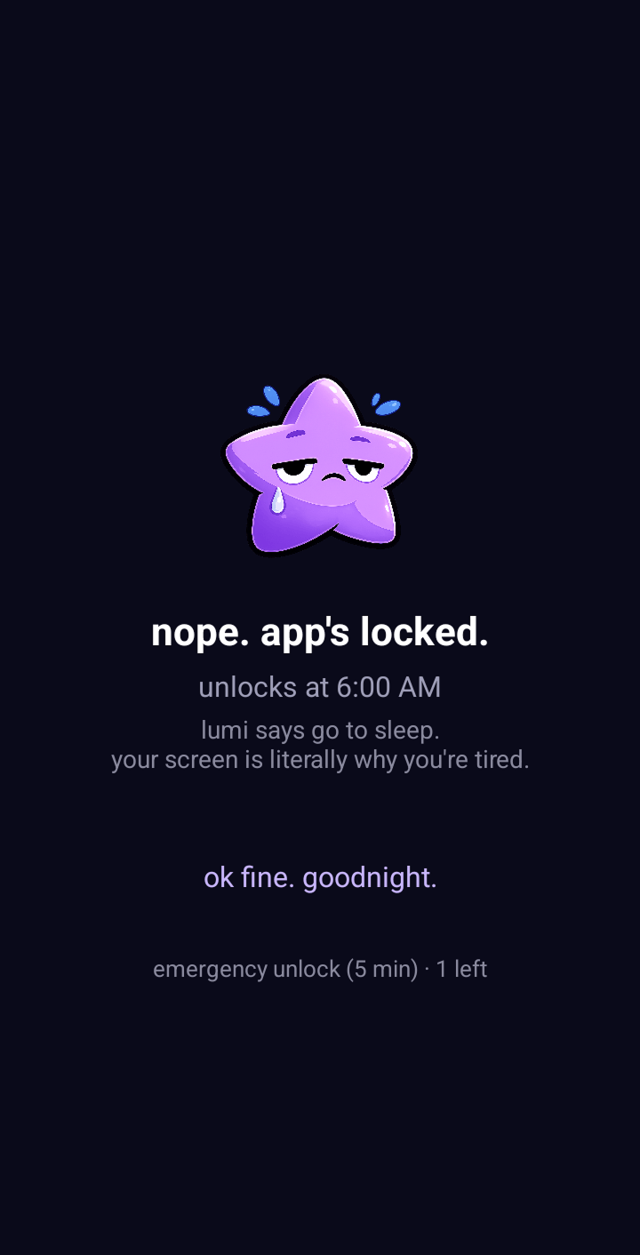 app lock screen