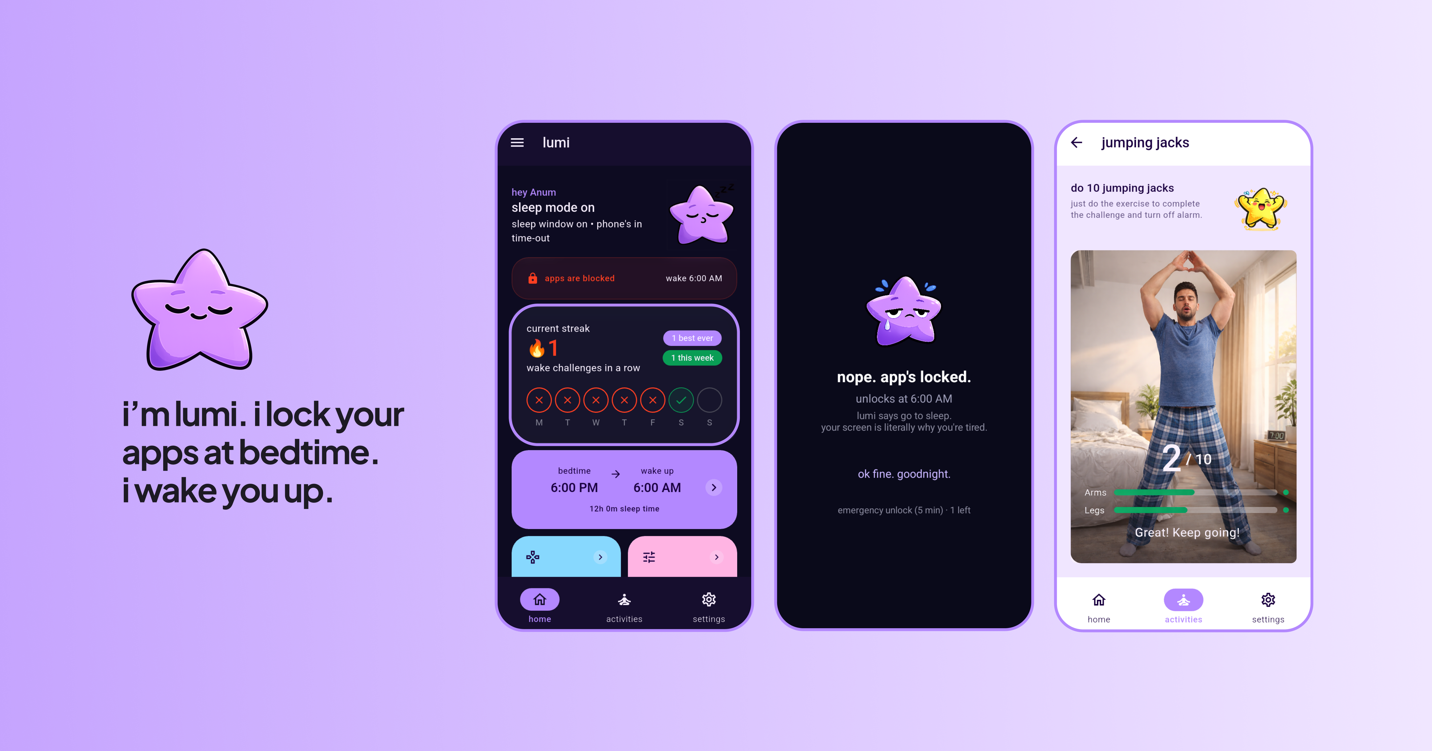 lumi - sleep lock & alarm — official preview image